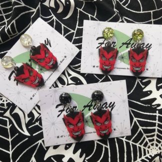 * HALLOWEEN SPECIAL * El Diablo Earrings