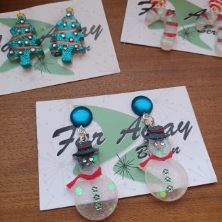 * XMAS SPECIAL * Snowy Nostalgia Earrings